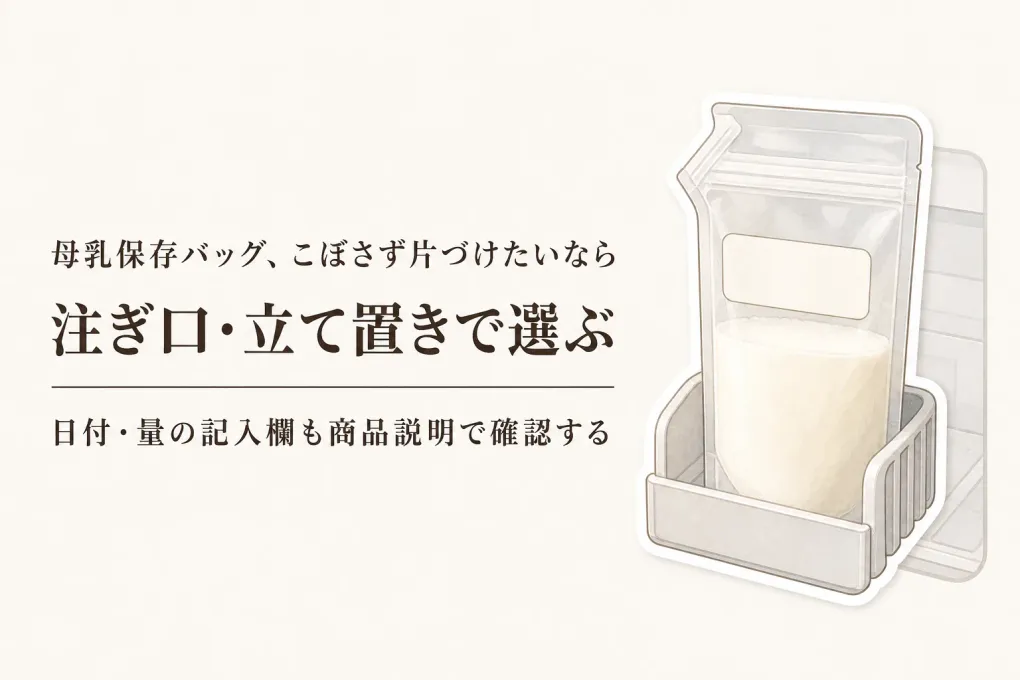 楽天でレビュー数が多い母乳保存バッグを比較｜注ぎやすさ・立て置き・記入欄で選ぶ